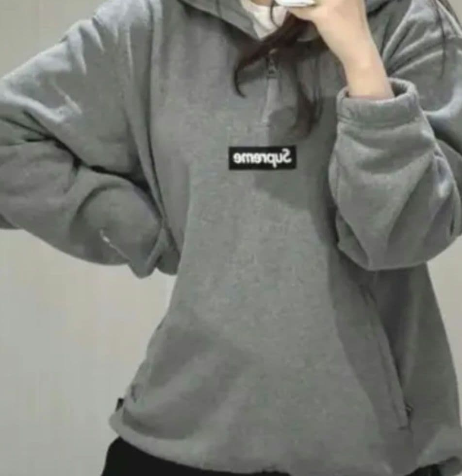 トップス Supreme Polartec Face Half Zip Hooded