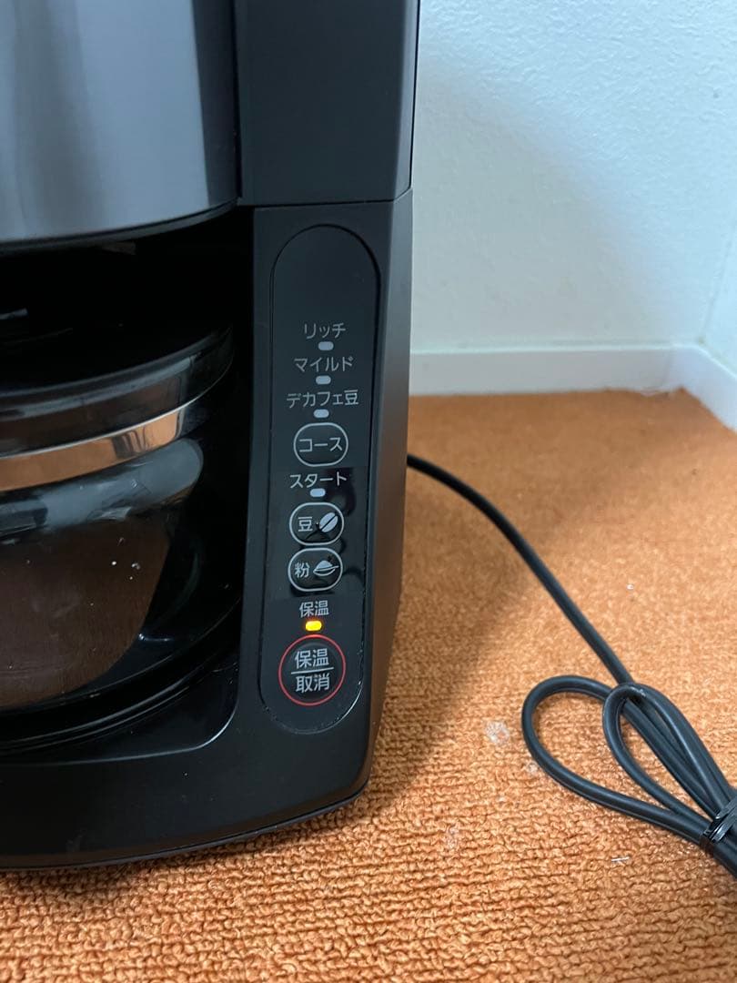 美品 Panasonic 2023年製 コーヒーメーカー NC-A57-K