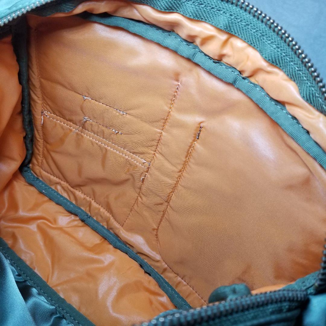 美品 PORTER　ポーター タンカー ショルダーバッグ L 2層 カーキ