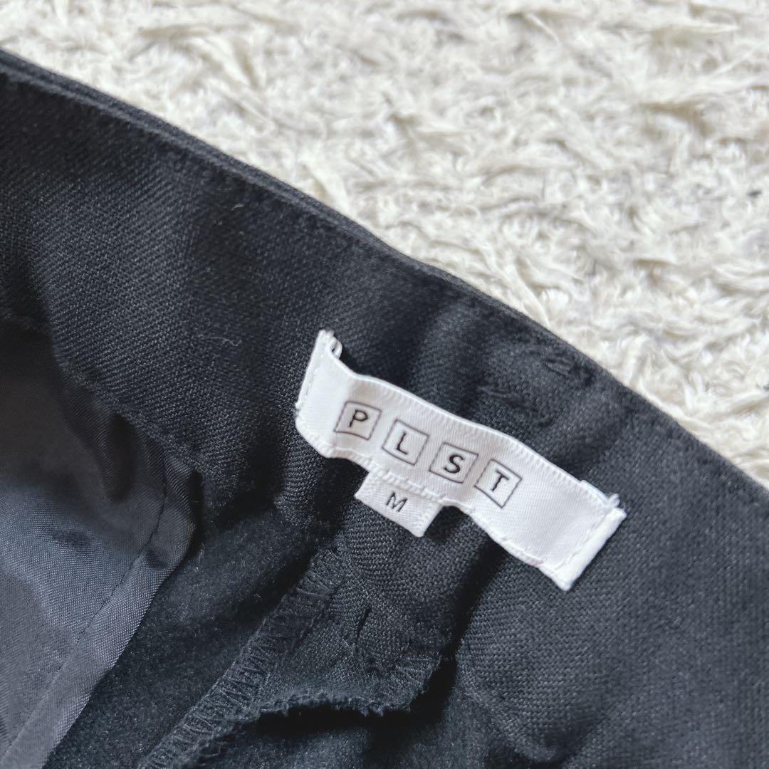 美品 PLST ウォームリザーブ ストレートパンツ M ルクールブラン　ニット