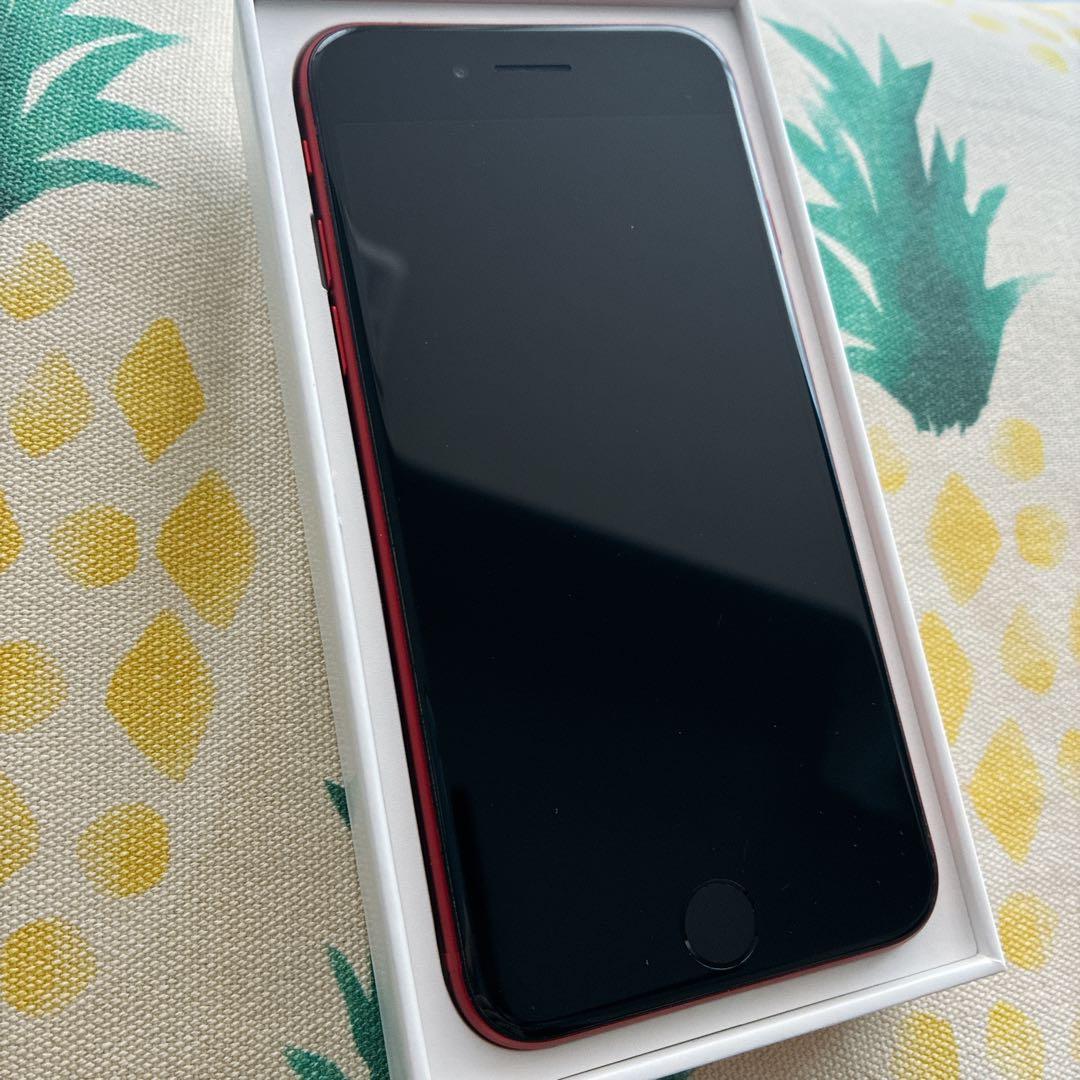 iPhoneSE 第3世代 レッド 128GB SIMフリー 箱&付属品あり