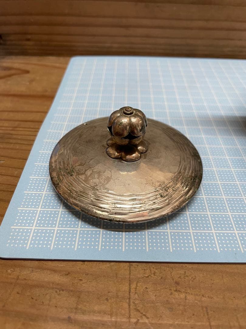 ア*社様 薬缶【m1349 水注　水さし 湯沸かし　急須　茶器　茶道具　煎茶　銀