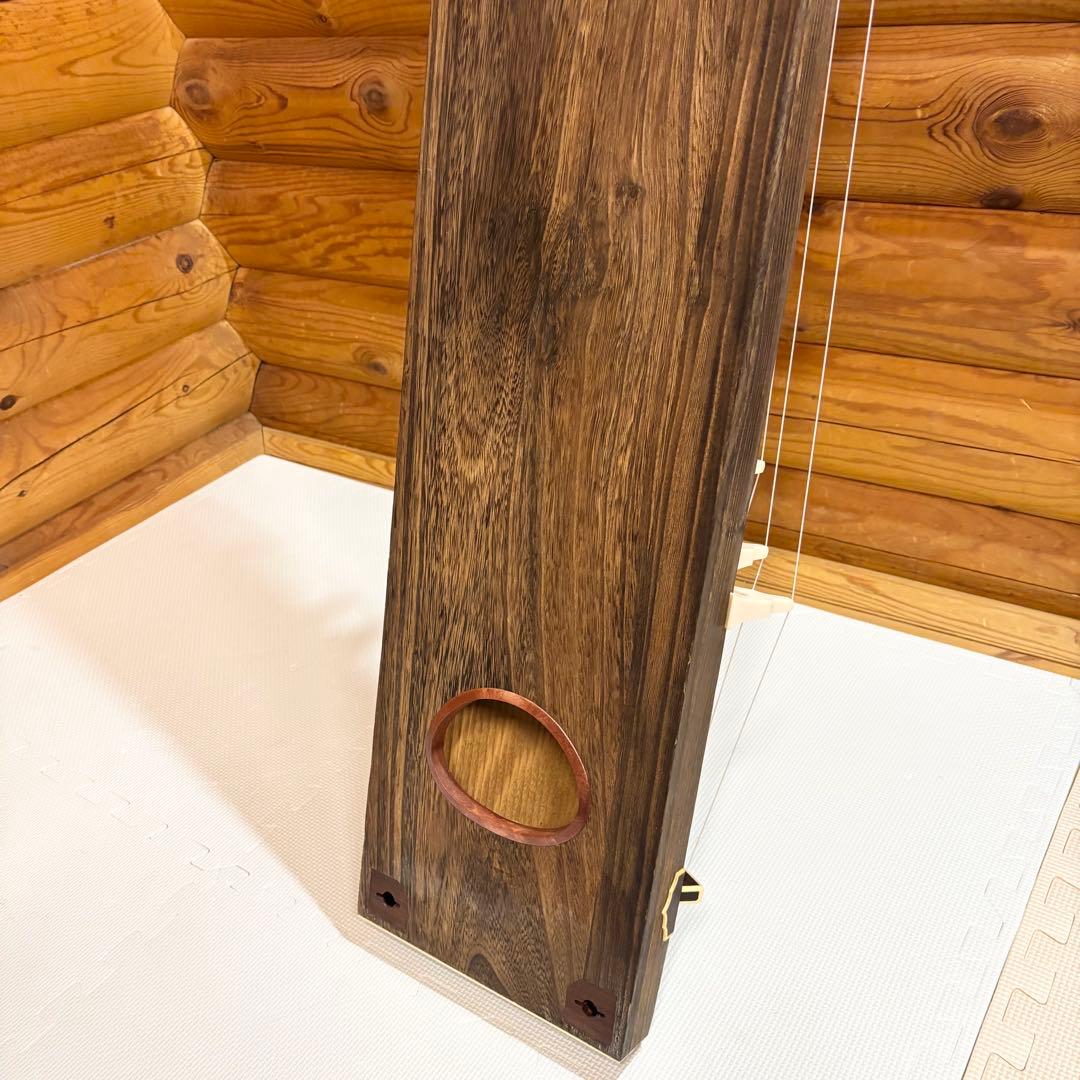 琴 十三弦 金蒔絵 並甲 すだれ彫り 13弦 和楽器