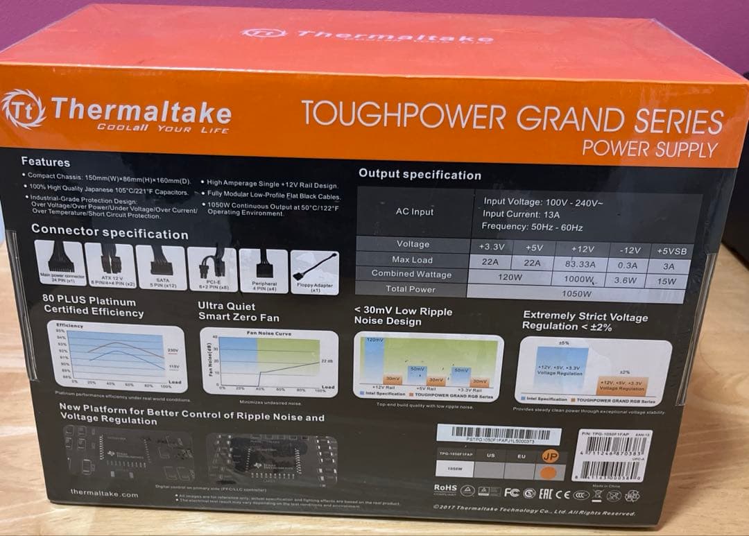 Toughpower Grand RGB 1050W 新品未開封