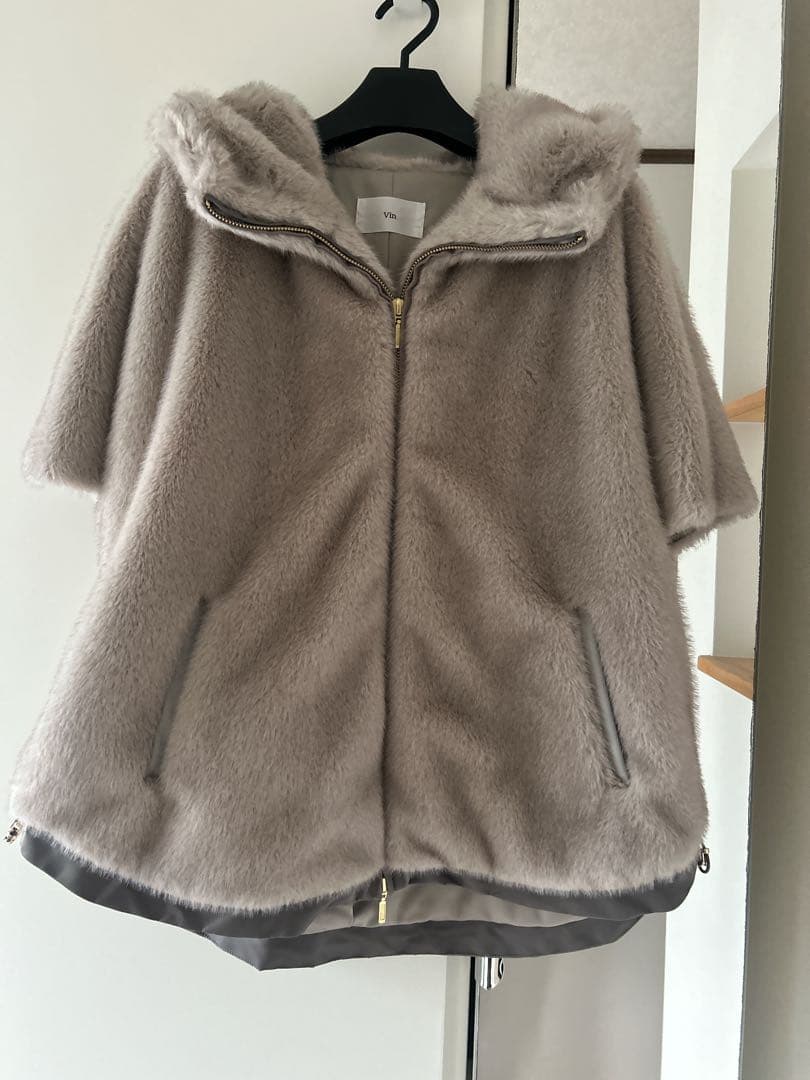 ミンクライクフェイクファーコート　VIN 新品未使用　タグ付き