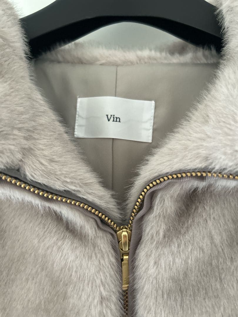 ミンクライクフェイクファーコート　VIN 新品未使用　タグ付き