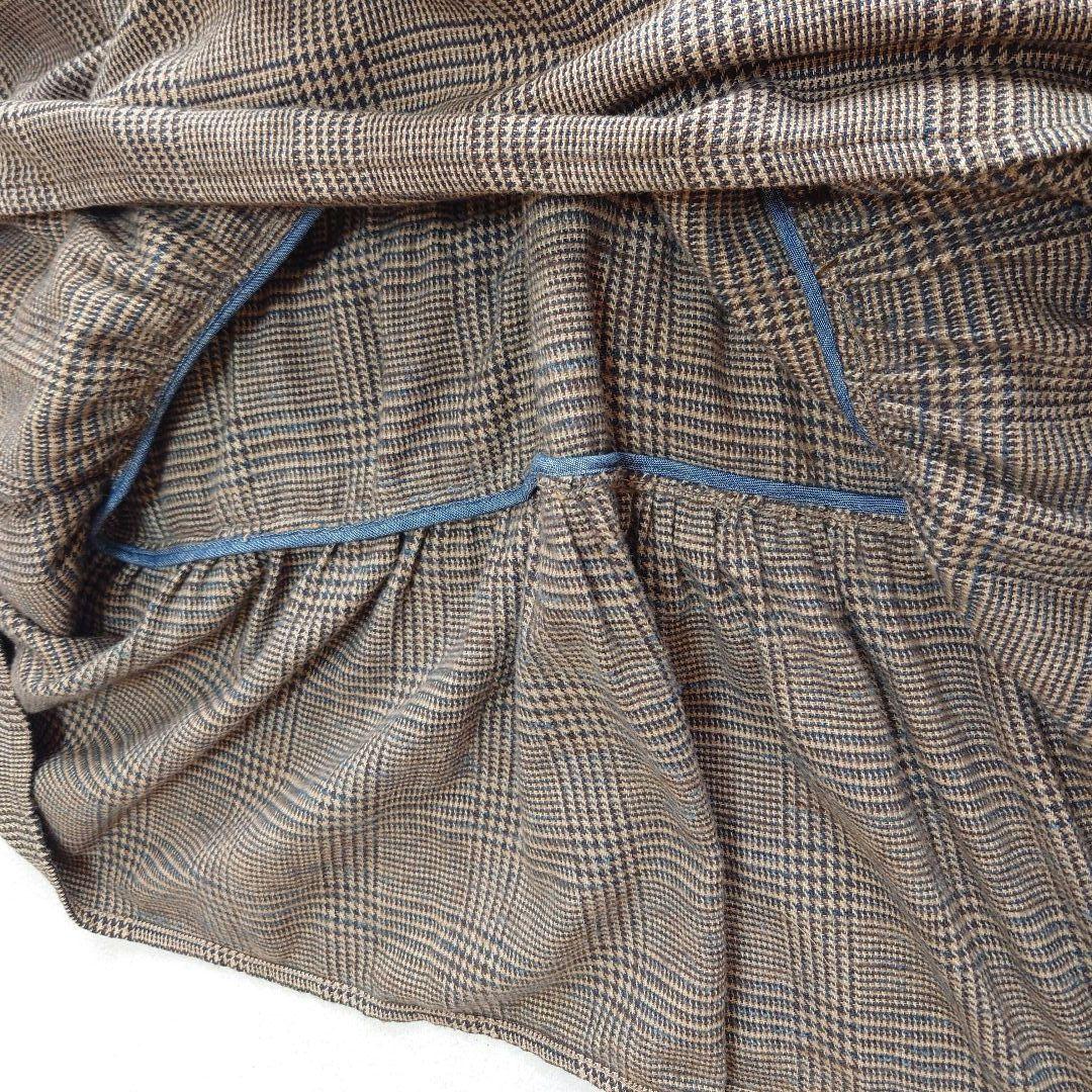 45R インディゴネルのティアードフリルドレス 45rpm