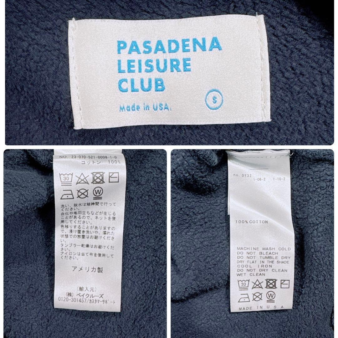 美品✨ドゥーズィエム パサデナレジャークラブ フーディー 定価3万 近年モデル