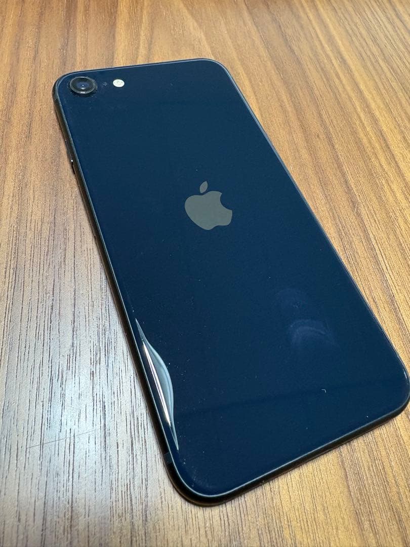 美品◇◆iPhone SE 第3世代　ミッドナイト 64GB 新品バッテリー◆