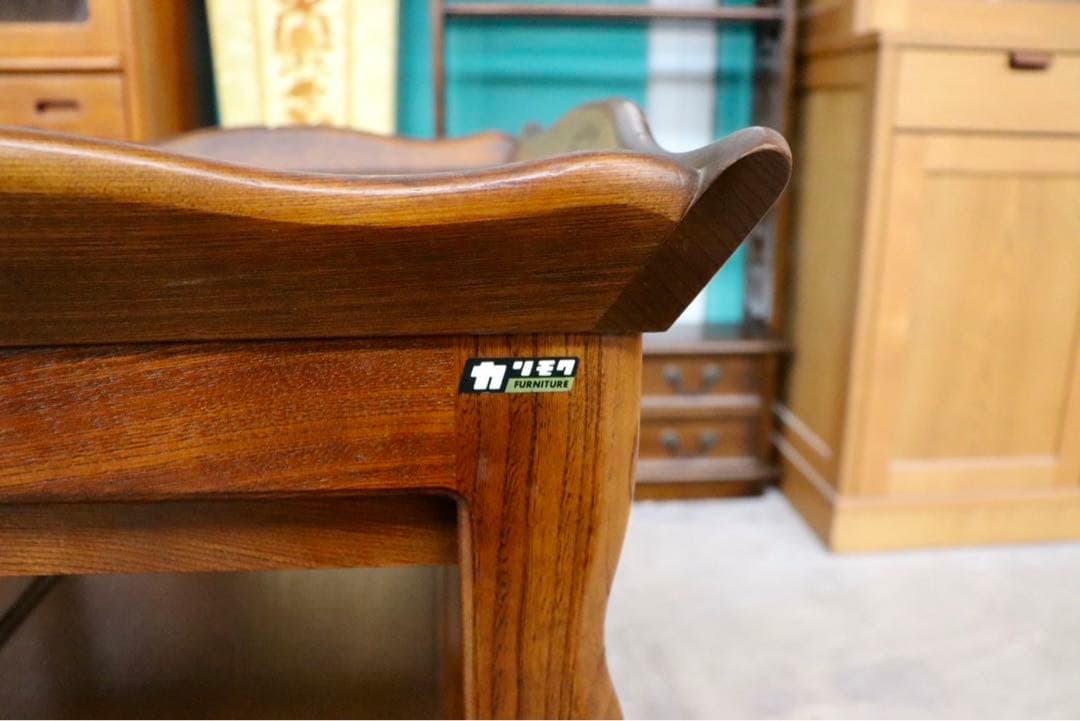 GMHS96C○karimoku / カリモク コロニアル キッチンワゴン 収納