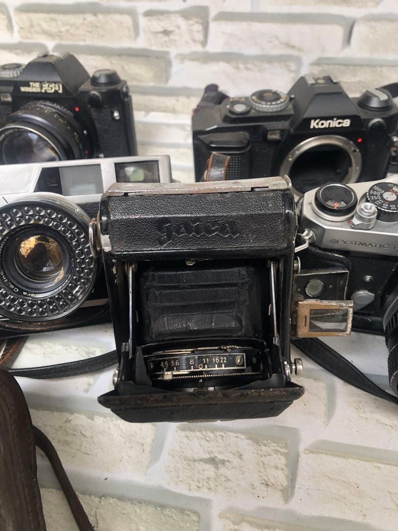 キャノン、コニカなどまとめて5台ジャンク(A166)