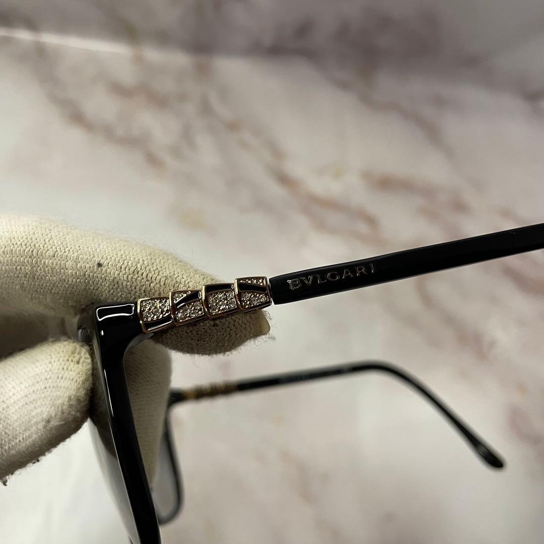BVLGARI ブルガリ セルペンティ ラインストーン Y2K サングラス レア