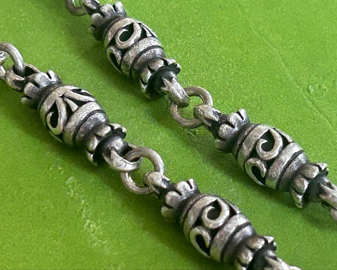 【すごく素早い対応さま専用】アージェントグリーム　ウォレットチェーン