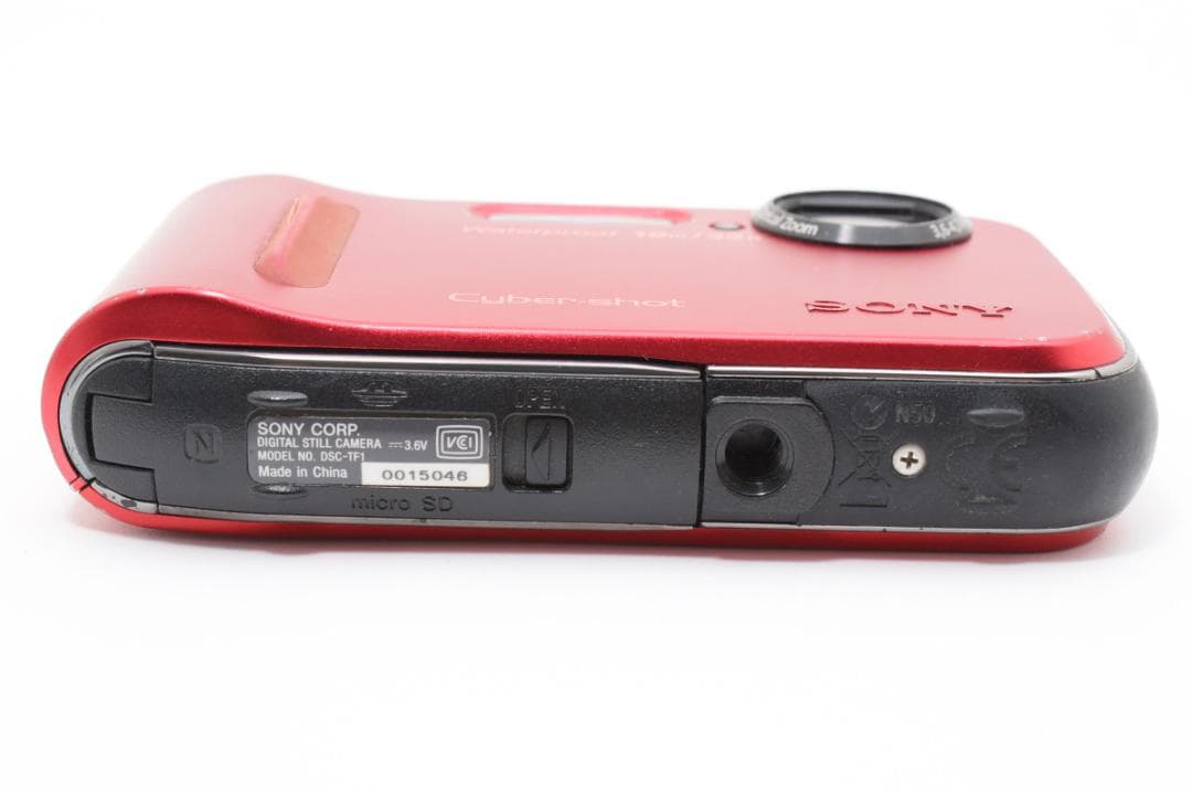【美品】SONY Cyber-shot DSC-TF1 レッド　動作確認済