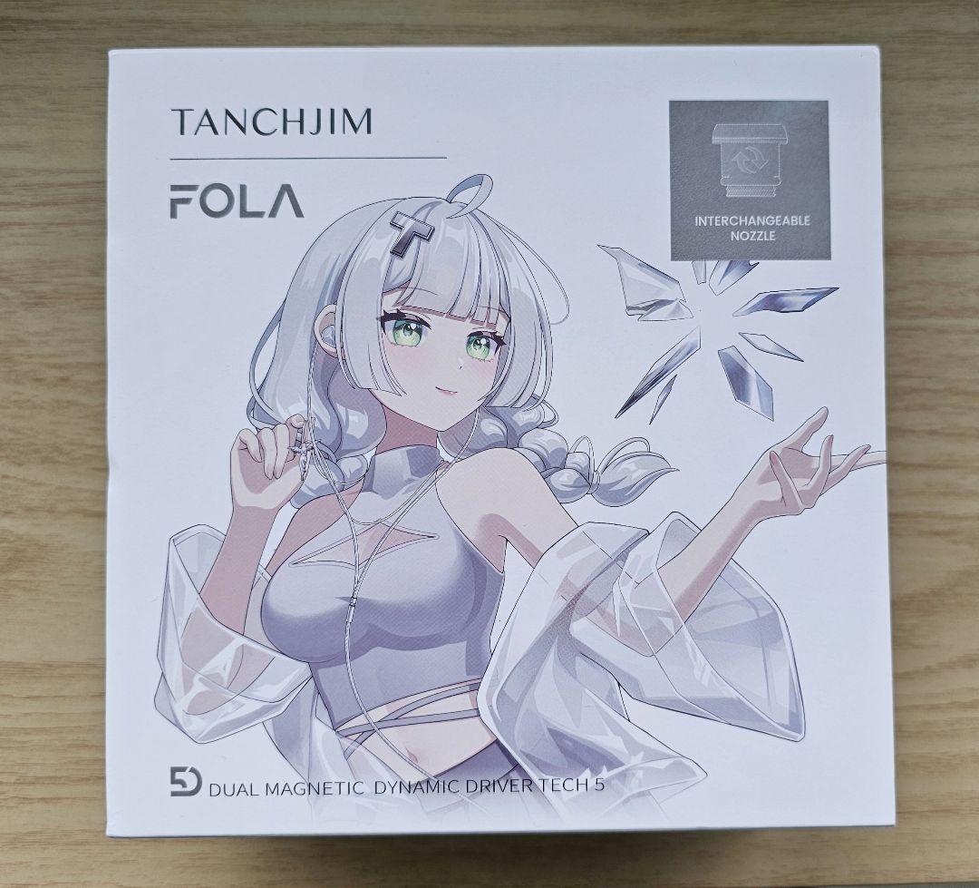 明日から値上げ 試聴のみ tanchjim FOLA イヤホン