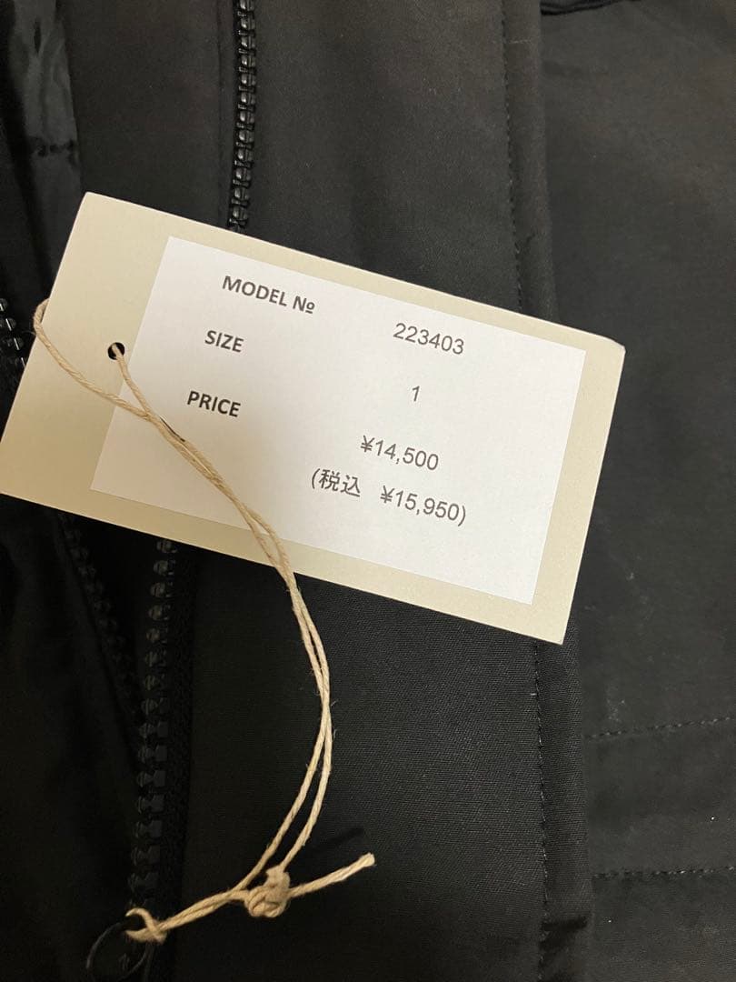 KEY MEMORY モッズコート　ユニセックス　黒