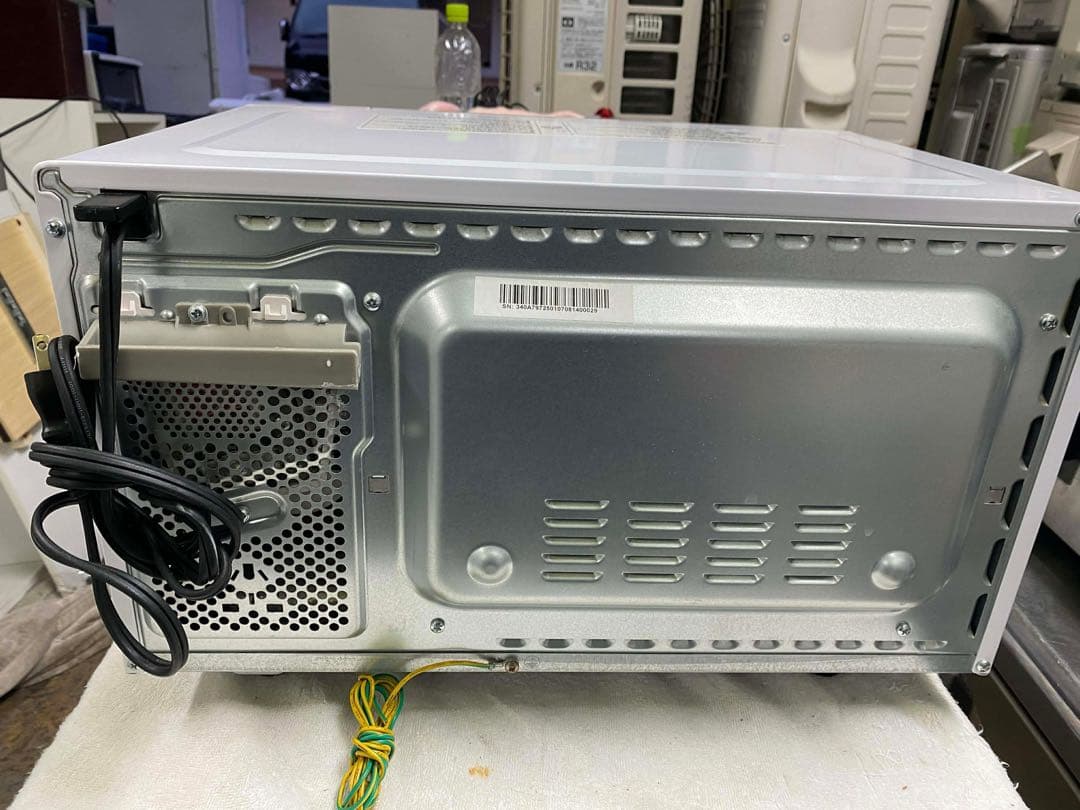 YAMAZEN 電子レンジ YRJ-F181V(W) 18L オーブン機能付き