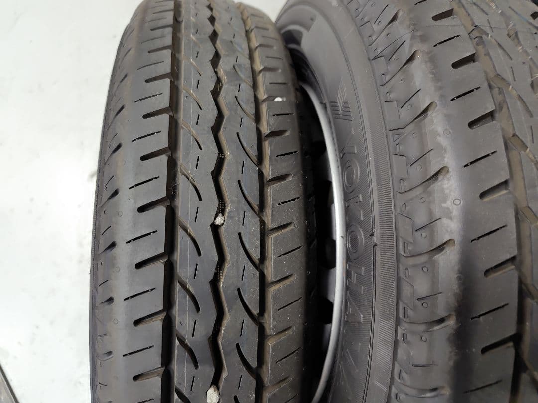 145/80-12YOKOHAMA4本セット/新車外し12000円