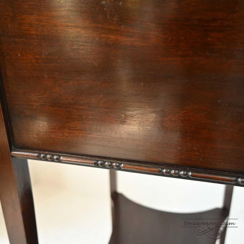 o*i様 L3612-19 英国アンティーク ソーイングボックス サイドキャビネ