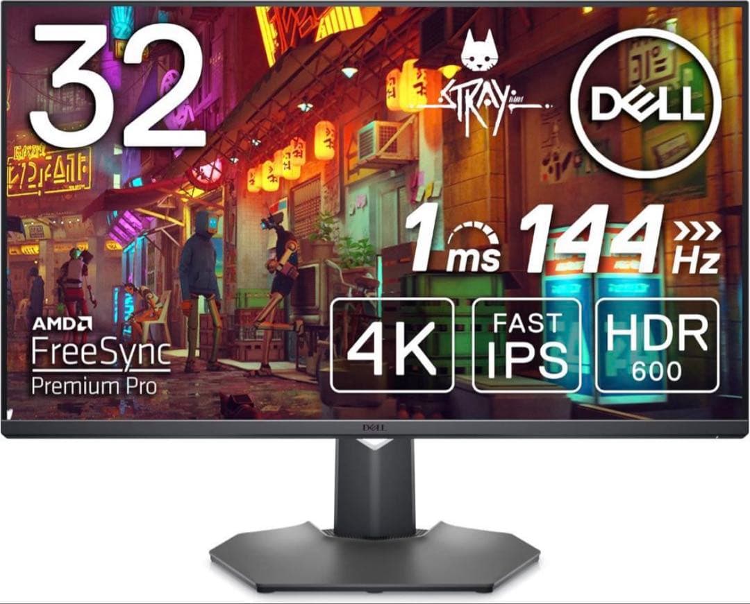 Dell G3223Q 32インチ 4K ゲーミングモニター
