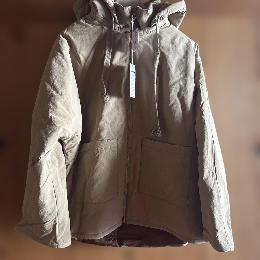 新品 ニコアンド be with M misayoミリアウター Niko and