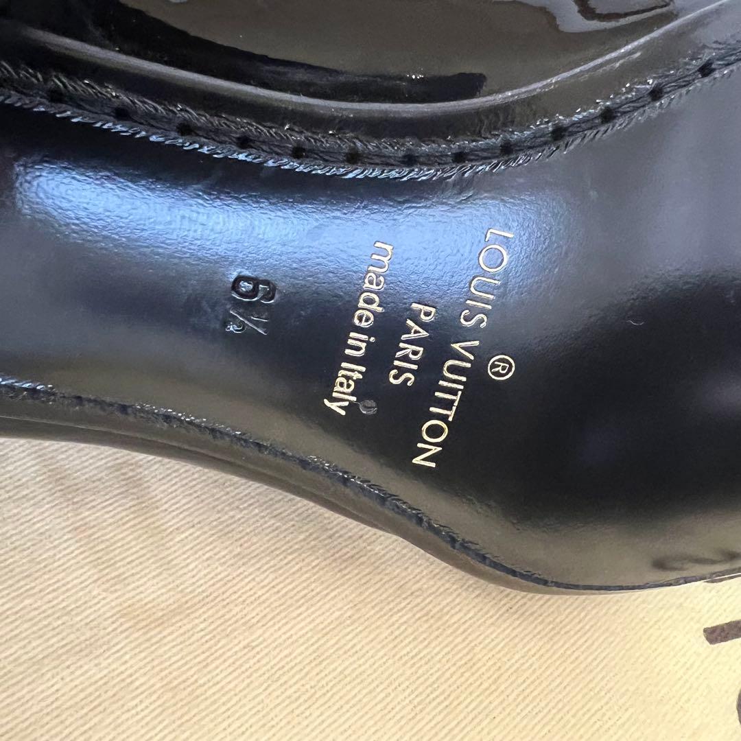 ルイヴィトン パテントレザー シューズ モノグラム　サイズ6.5