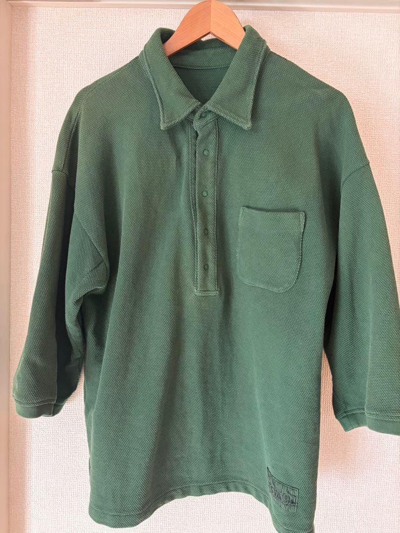 TENDERLOIN MOSS STITCH POLOモスステッチ バックロゴ