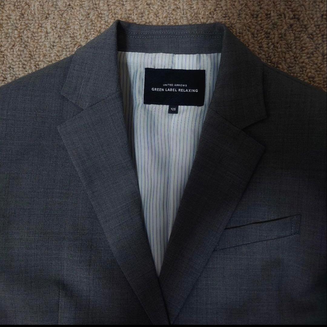 グリーンレーベルリラクシング✤グレー✤男子スーツ１２５ 長スボン★卒園式★入学式