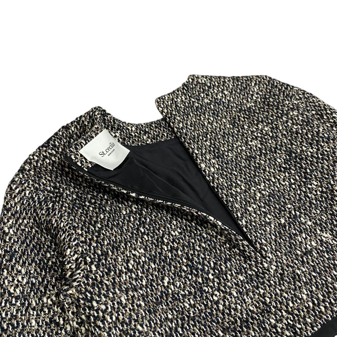 girlish St.cecilia ツイードプルオーバー