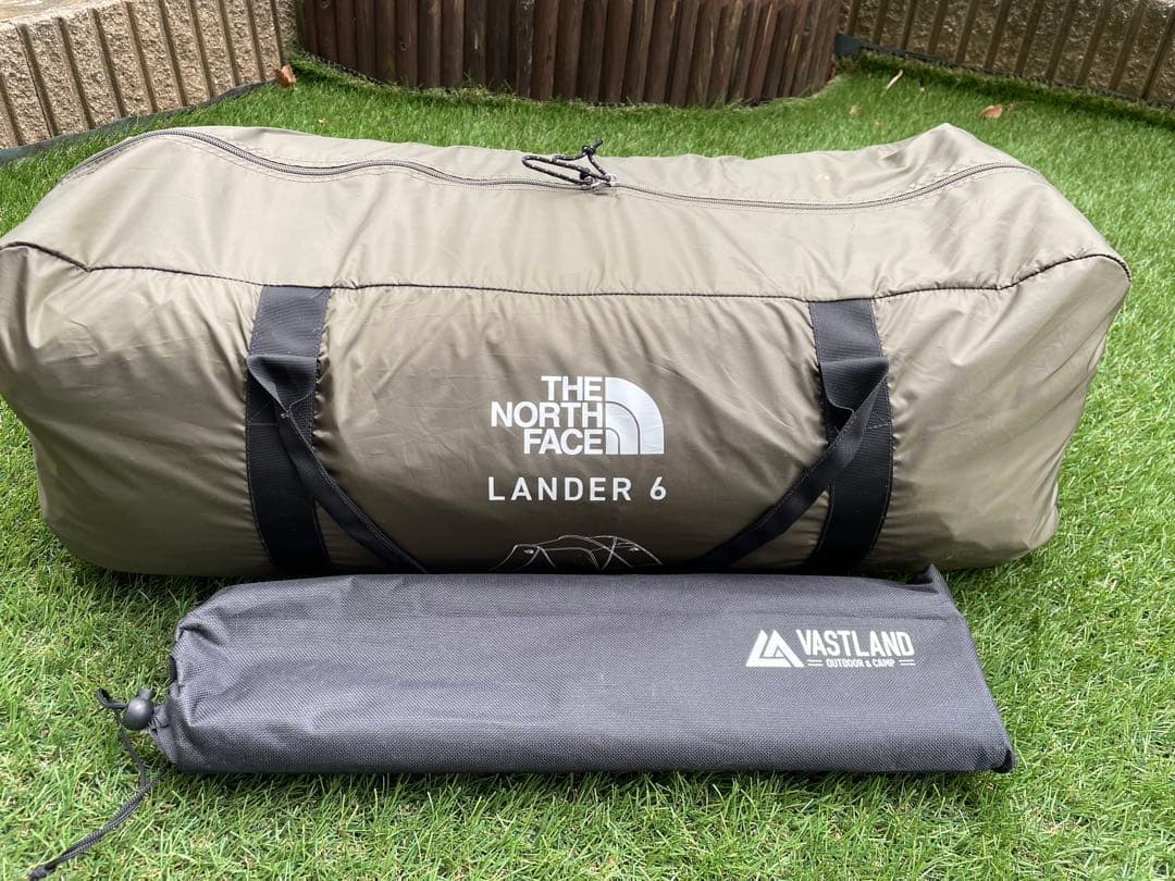 Lander6 The North face ポール・グランドシート付き