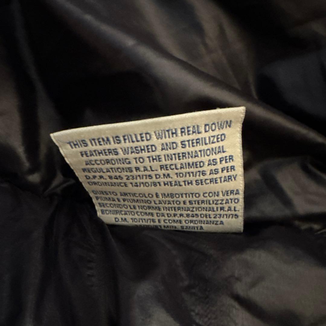 MONCLER ブラック ダウンジャケット はんなり様
