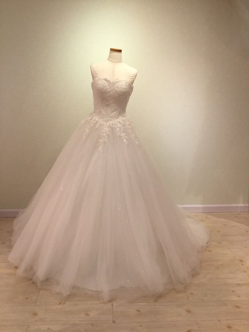 YNS WEDDING ウェディングドレス　ポレロ付き