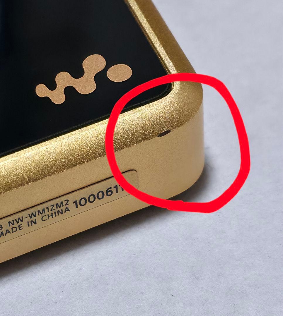 SONY NW-WM1ZM2 ゴールド✨️美品✨️本革ケース付
