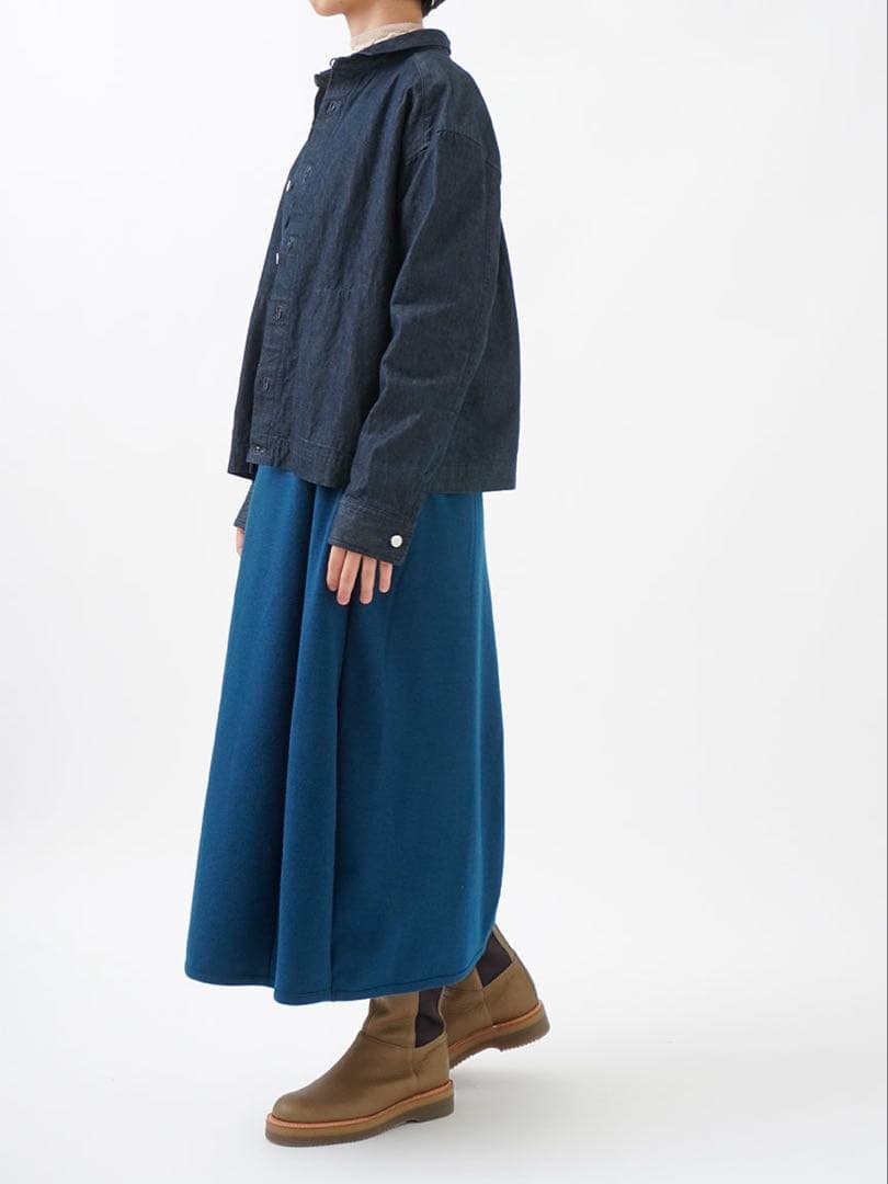 美品　パラスパレス　デニムジャケット　インディゴ　ムラ糸ダンガリー　完売品