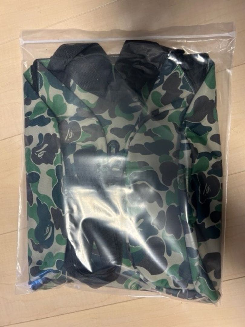 BAPE◆A BATHING APE／◆カモ迷彩ダッフルバッグ◆付録品ノベルティ