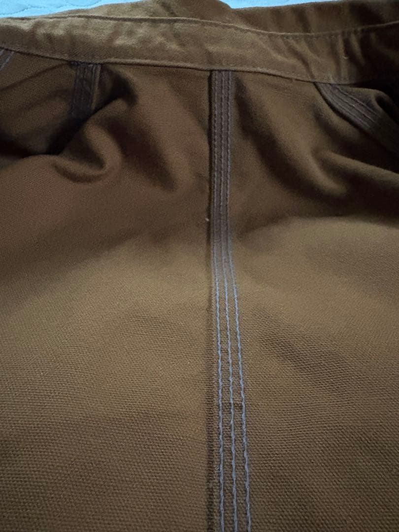 TCBジーンズ Cat Head Jacket Brown Canvas 42