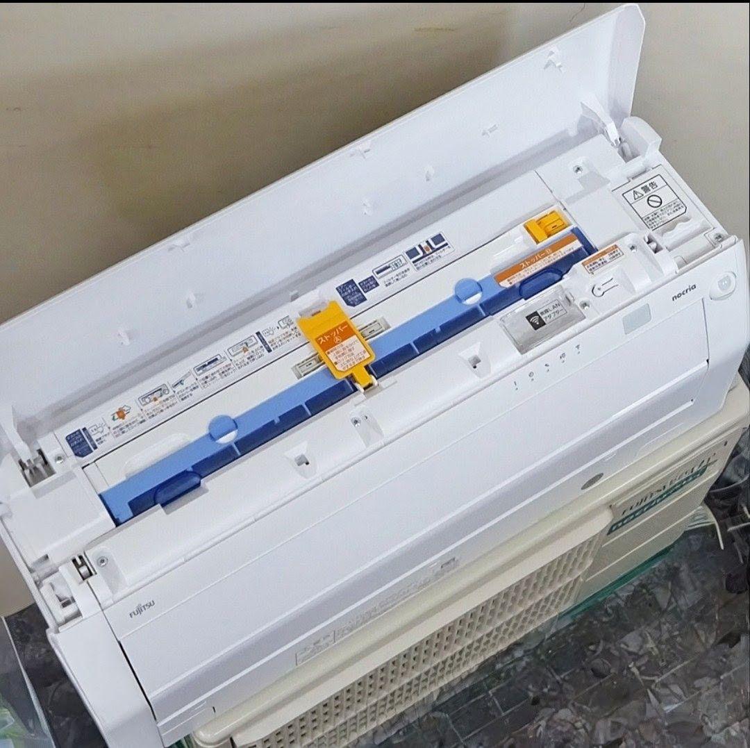 美品 自動フィルター掃除,自動熱交換器洗浄機能付 ルームエアコン 2023年製