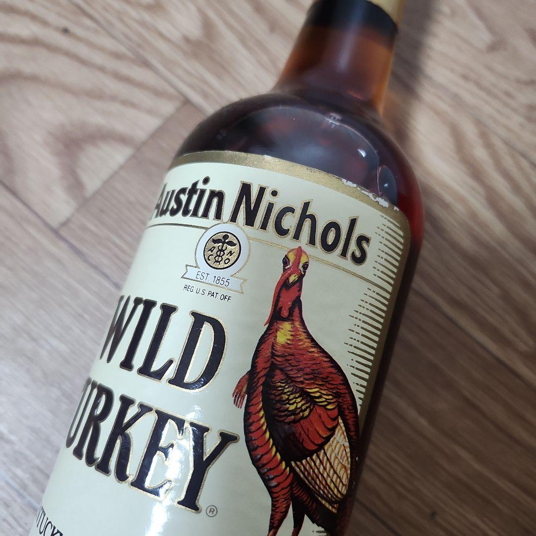 【WILD TURKEY 】ワイルドターキー8年旧ラベル　101PROOF