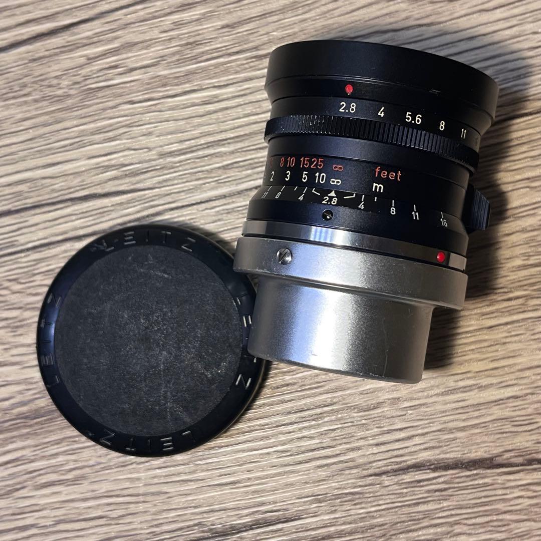 【ライカ】Elmarit-M 28mm f2.8 9枚玉 レッドスケール