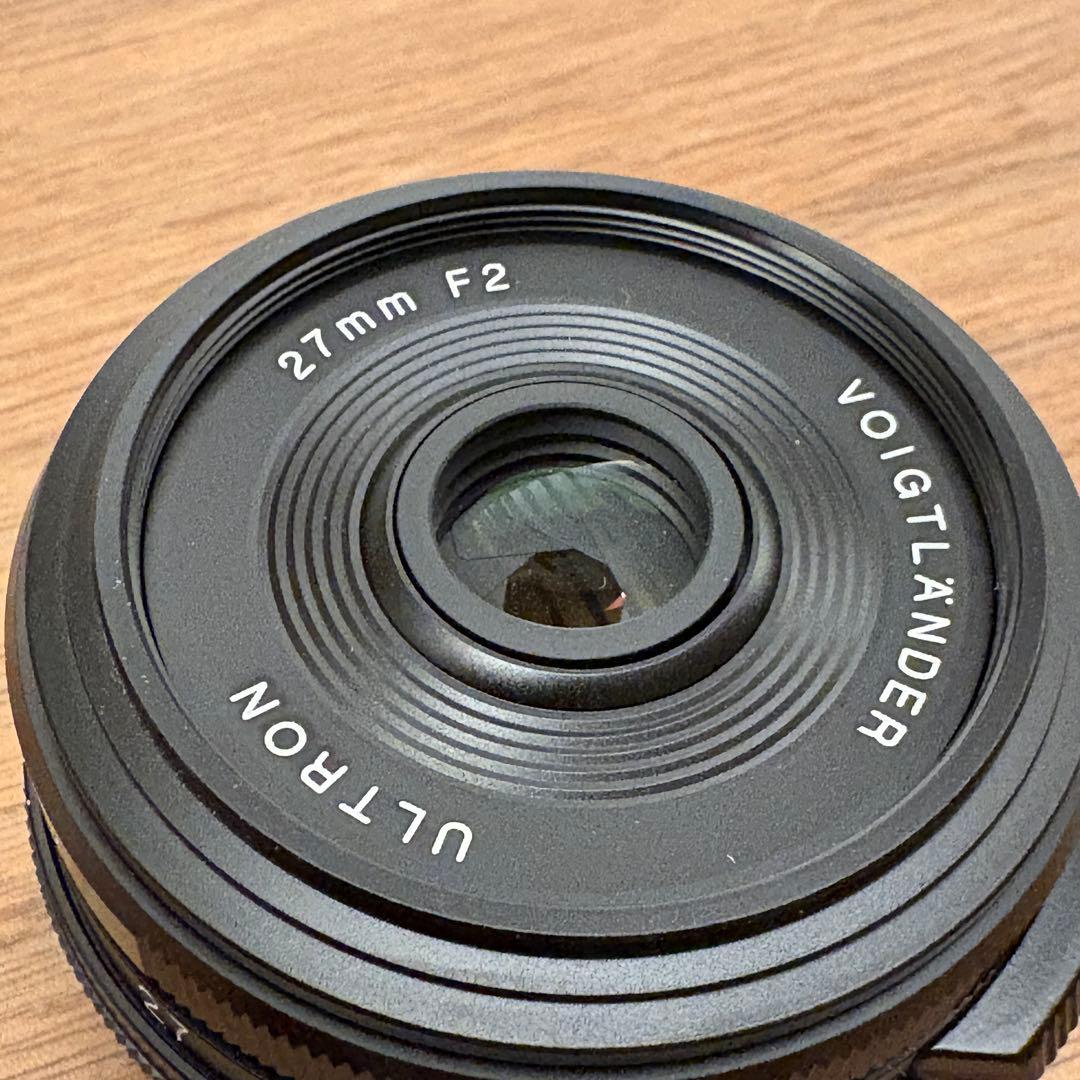 Voigtlander ULTRON 27mm F2 Xマウント 箱付