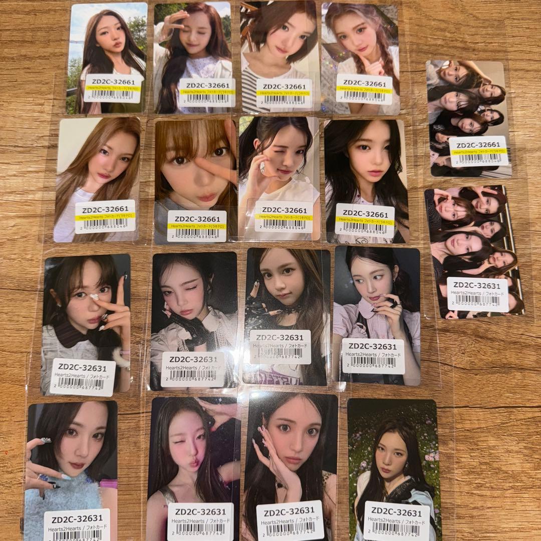 Hearts2hearts トレカ Focus ユニバ 18枚セット