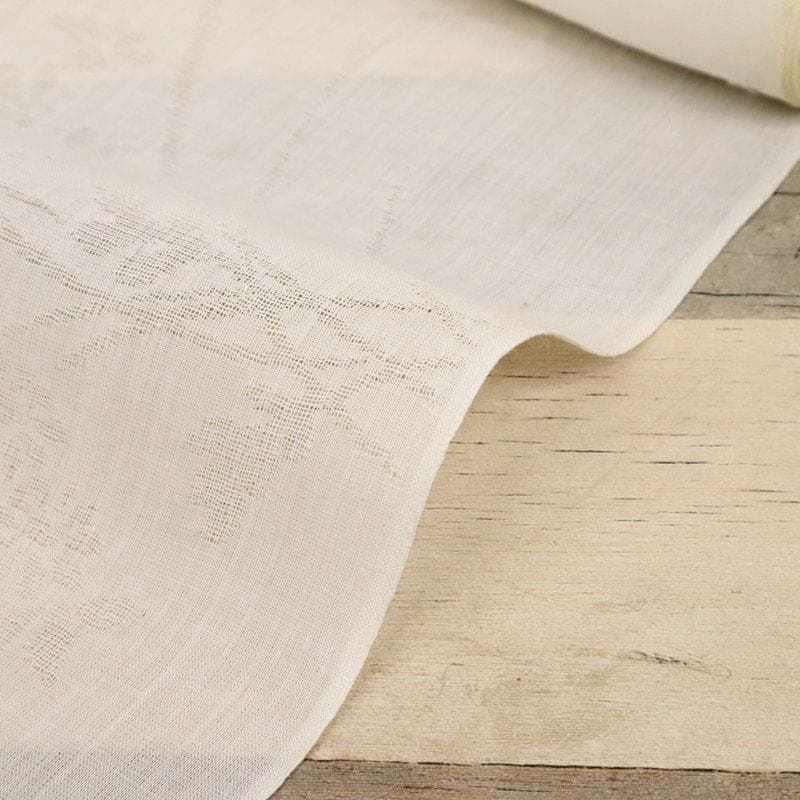 《まー★襦袢仕立て＋衣紋抜き＋長襦袢小千谷紋紗白■野菊反24-296》