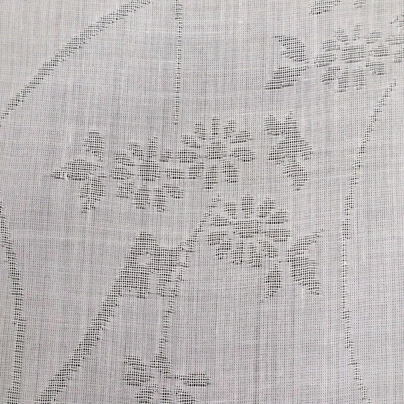 《まー★襦袢仕立て＋衣紋抜き＋長襦袢小千谷紋紗白■野菊反24-296》