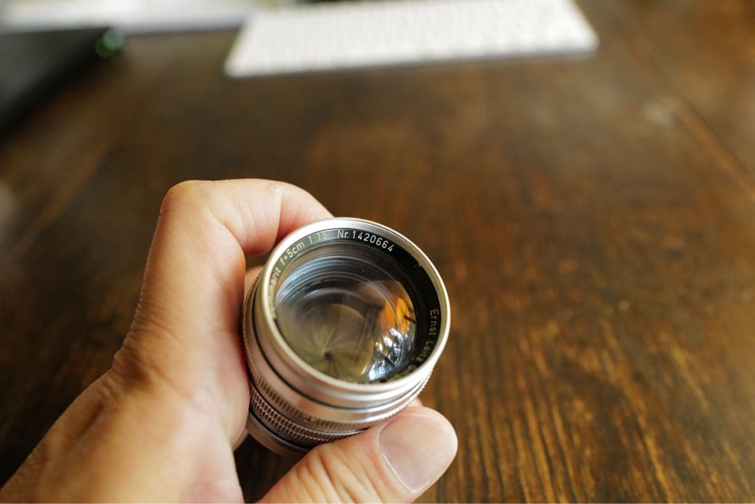 【ジャンク】ライカSummarit 1:1.5/50 単焦点レンズ