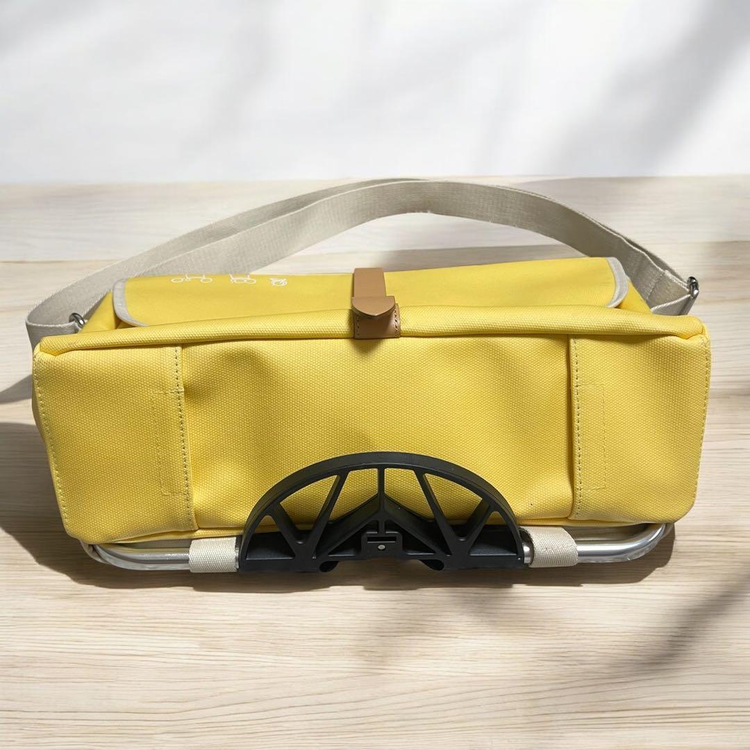 美品　BROMPTON 「ブロンプトン」 フロントバッグ　イエロー