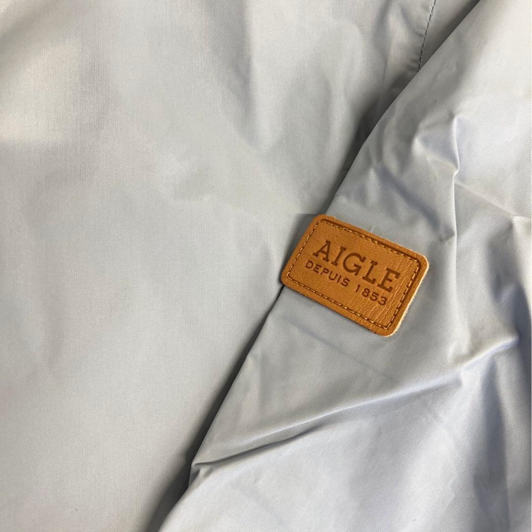 エーグル レインコート ロングフーデッド 透湿防水 防風 軽量 未使用