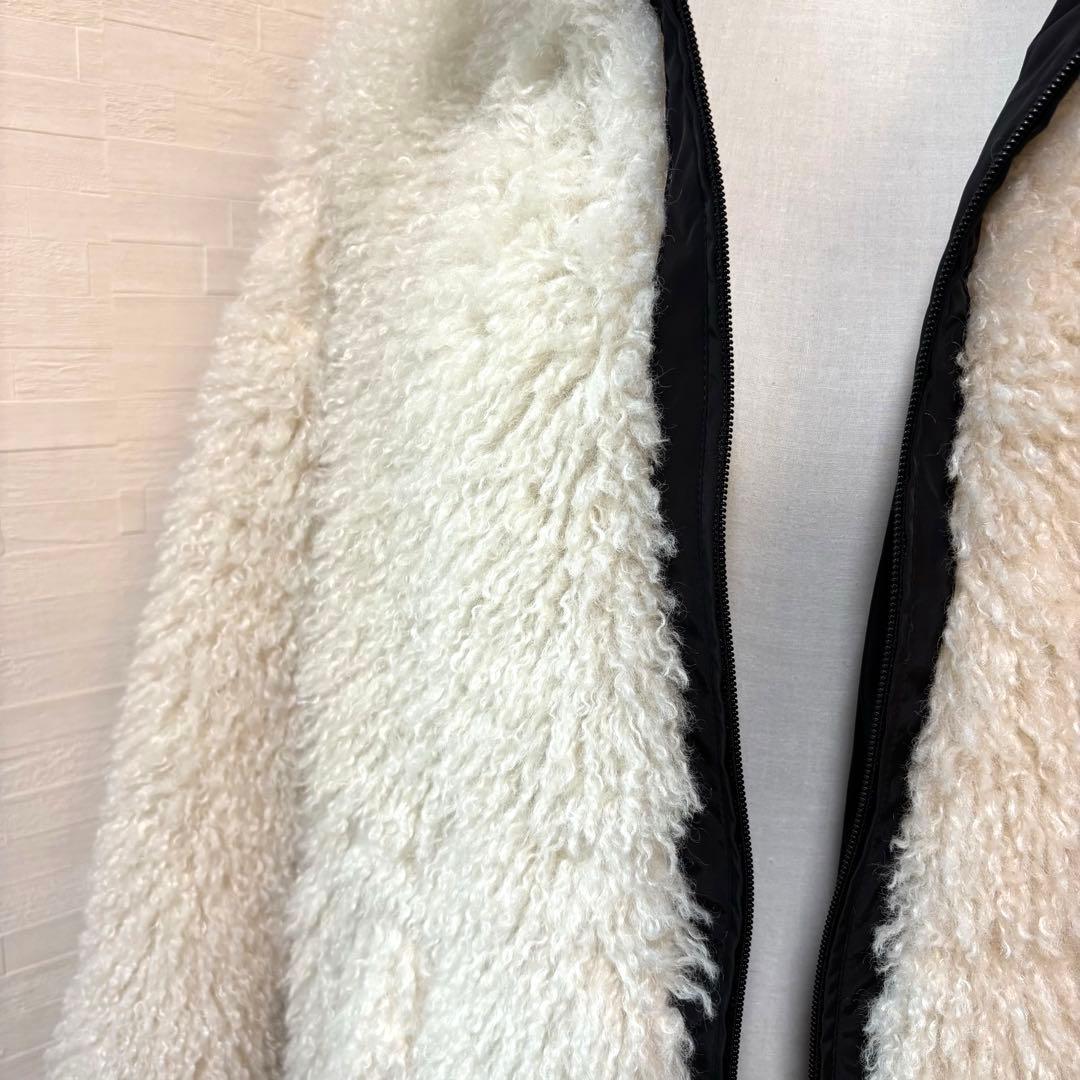 【美品】ヴェルメイユパーイエナ　ファーブルゾン　コート