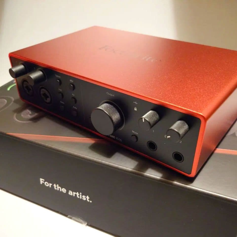 Focusrite Scarlett 16i16 4th Gen（中古美品）