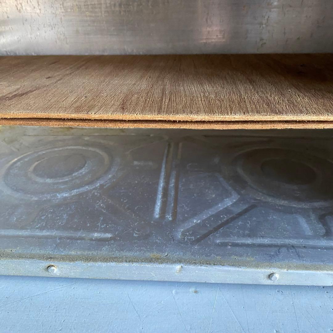 岡持ち　おかもち　横長　大型　昭和レトロ　ヴィンテージ　レトロ　古道具　⑤