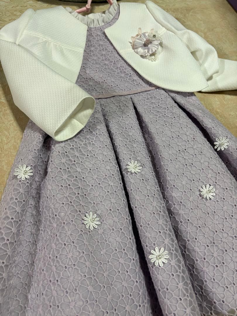 フォーマルドレス 2点セット (黒・白)